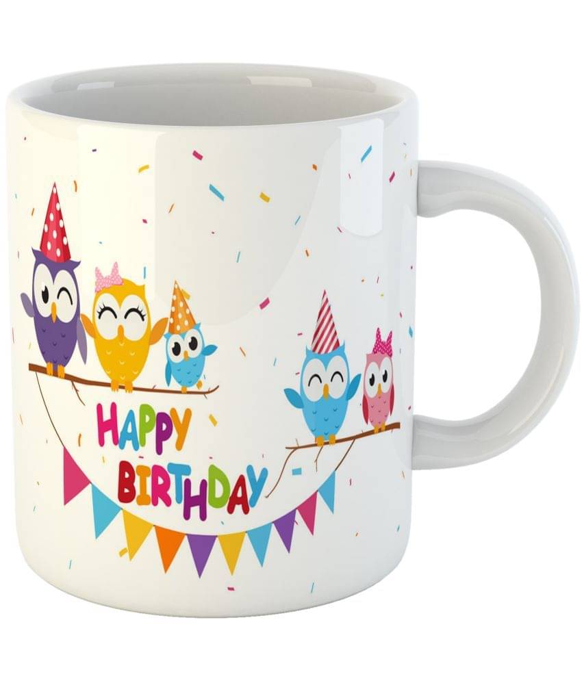     			Keviv - Multi Color Ceramic Coffee Mug ( Pack of 1 )