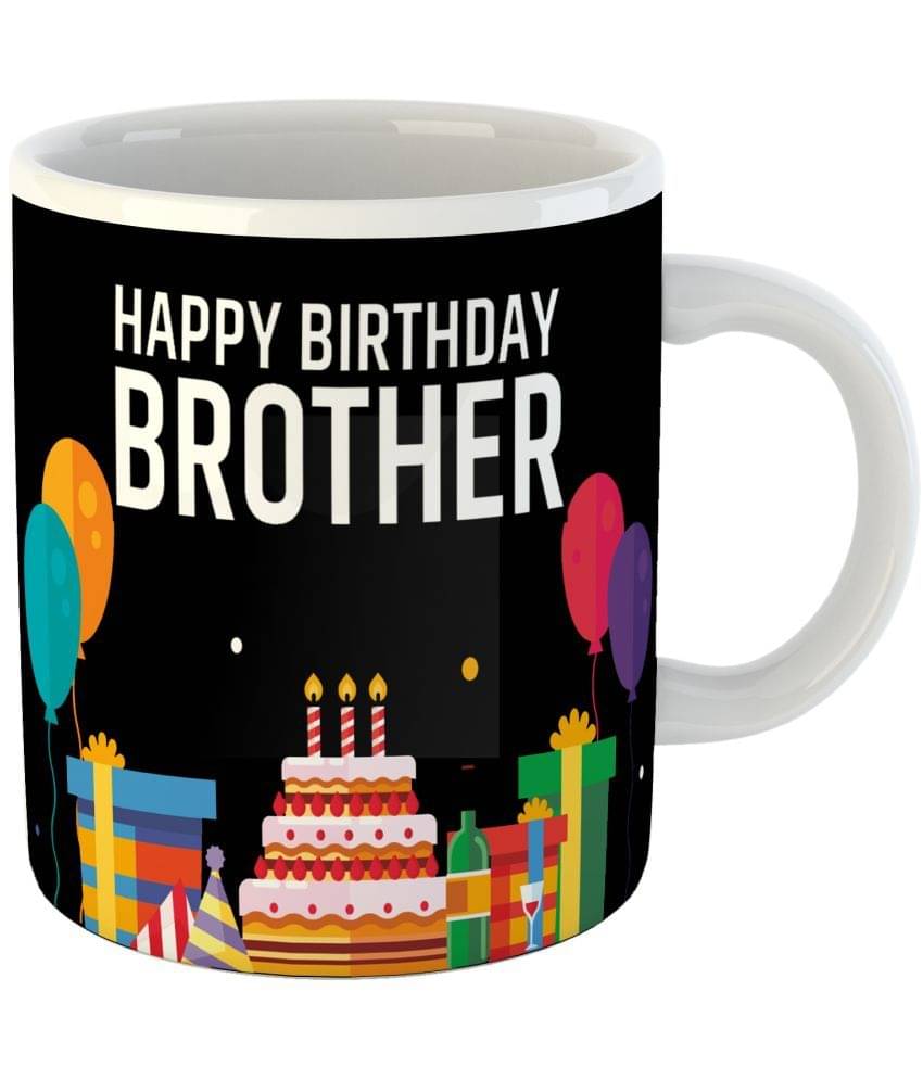     			Keviv - Multi Color Ceramic Coffee Mug ( Pack of 1 )