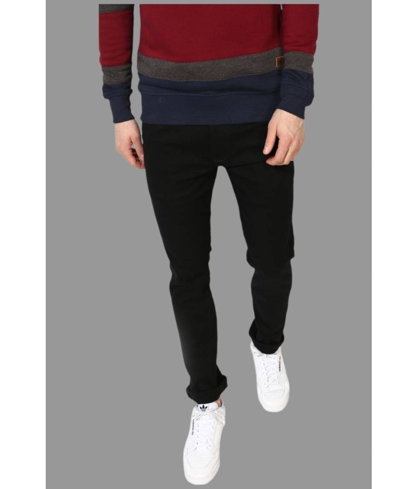 Lawson - Black Denim Slim Fit Men's Jeans ( Pack of 1 ) Lawson - Black Denim Slim Fit Men's Jeans ( Pack of 1 )