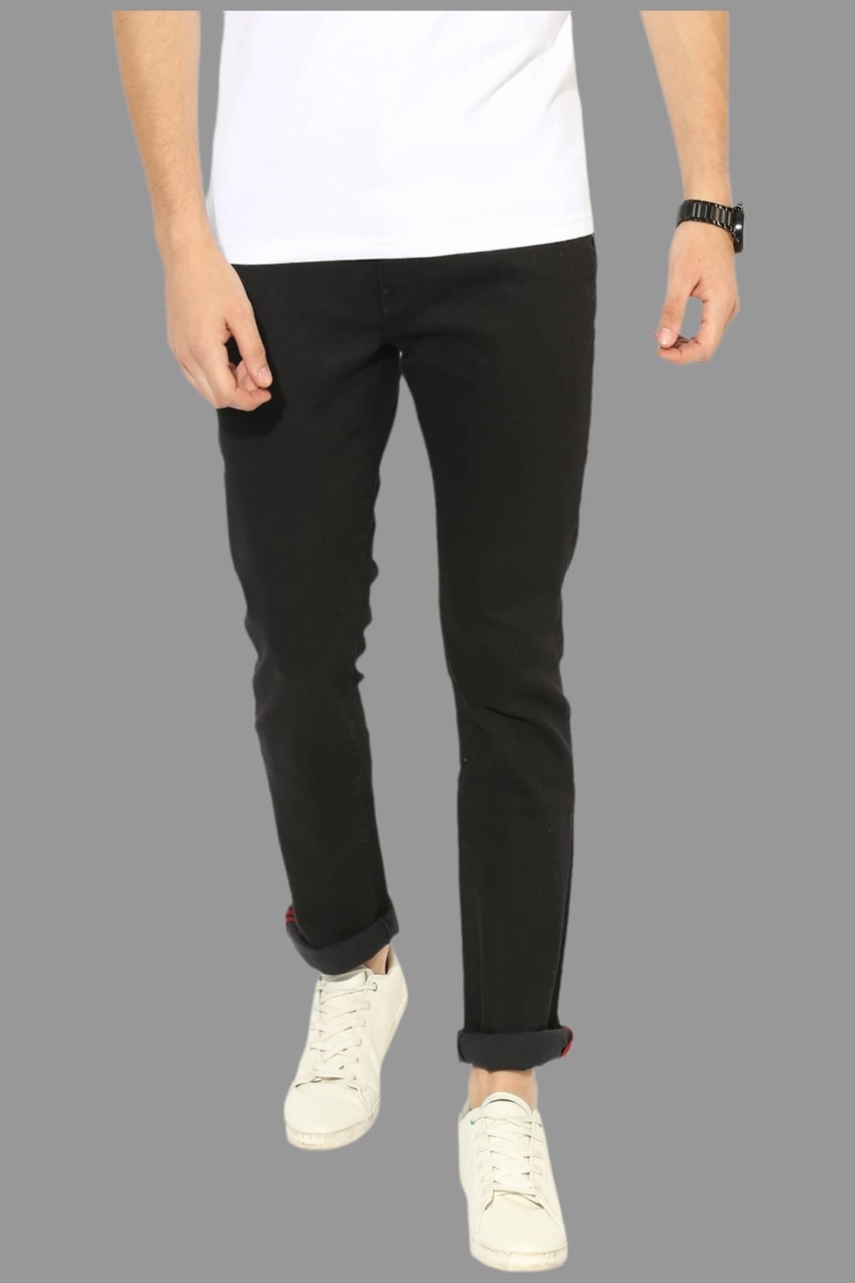 Lawson - Black Denim Slim Fit Men's Jeans ( Pack of 1 ) Lawson - Black Denim Slim Fit Men's Jeans ( Pack of 1 )