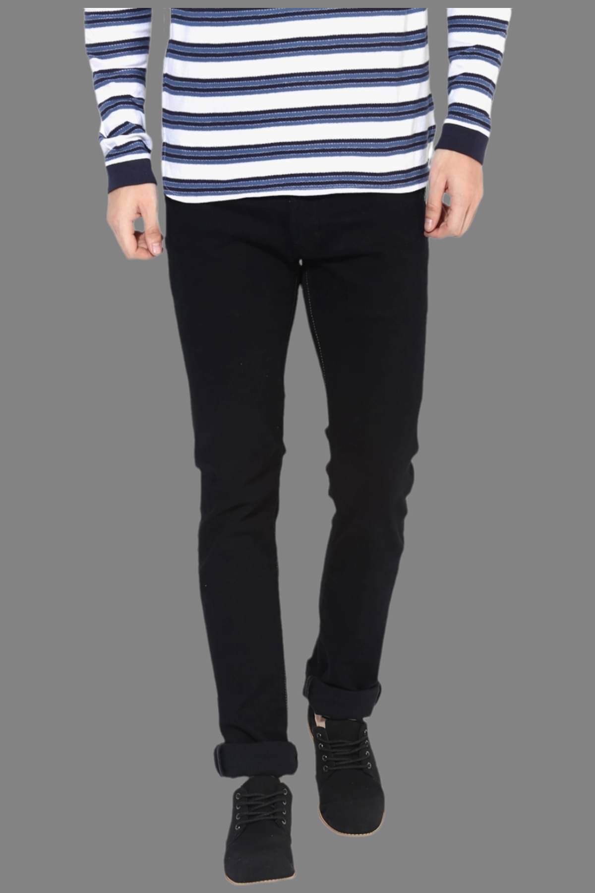     			Lawson - Black Denim Slim Fit Men's Jeans ( Pack of 1 )