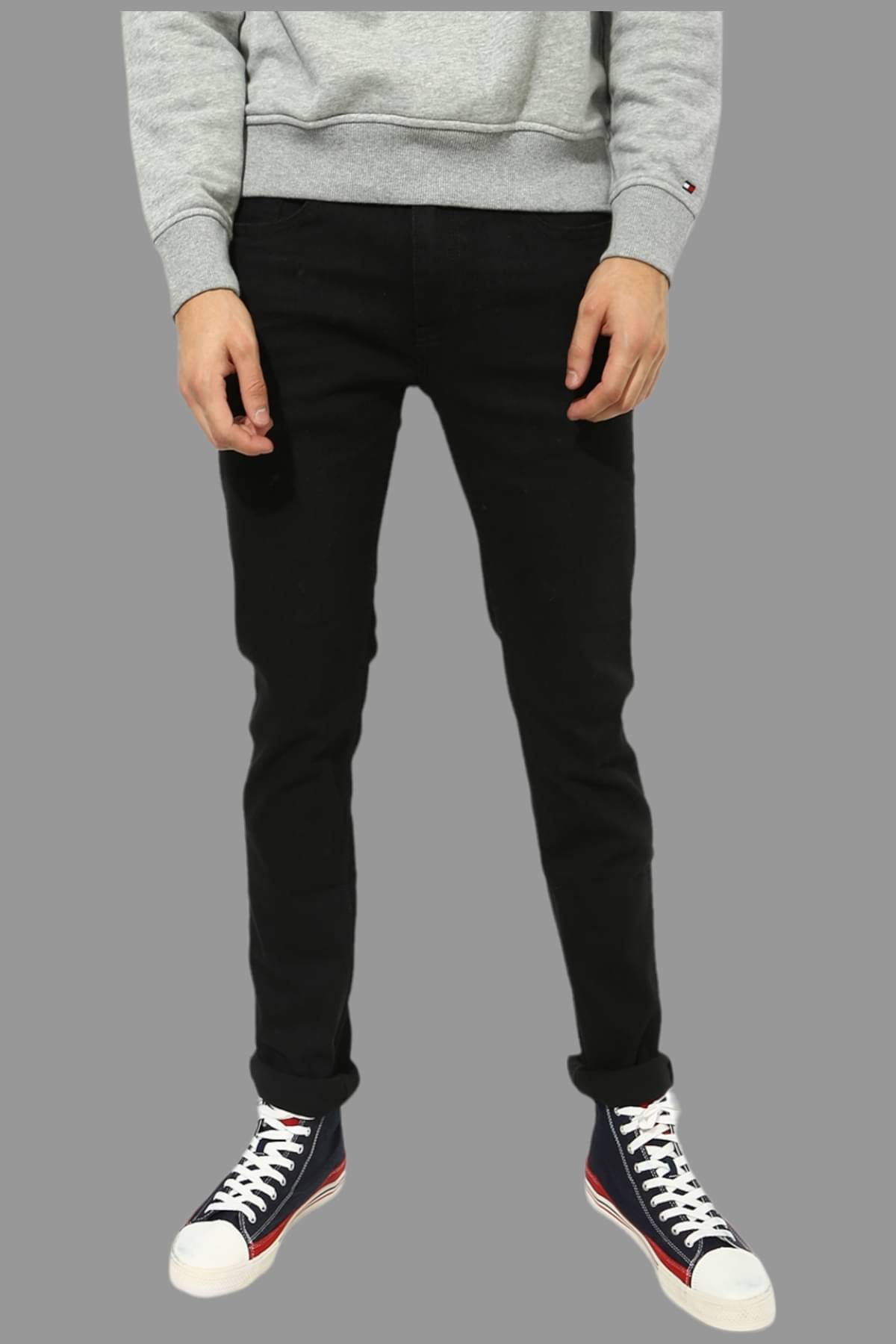 Lawson - Black Denim Slim Fit Men's Jeans ( Pack of 1 ) Lawson - Black Denim Slim Fit Men's Jeans ( Pack of 1 )