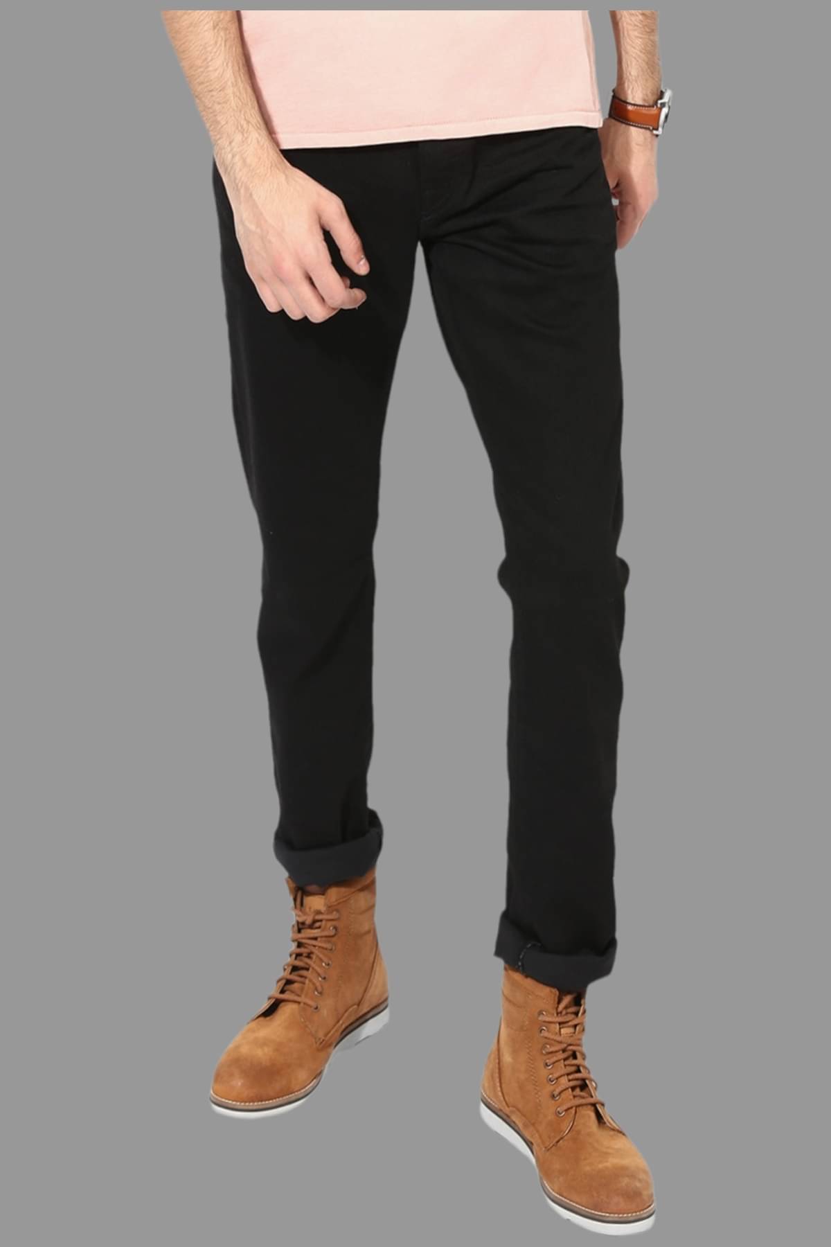 Lawson - Black Denim Slim Fit Men's Jeans ( Pack of 1 ) Lawson - Black Denim Slim Fit Men's Jeans ( Pack of 1 )