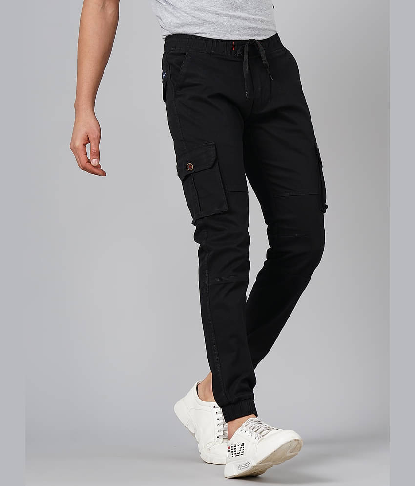 Paul Street - Blue Cotton Slim - Fit Men's Cargos ( Pack of 1 )