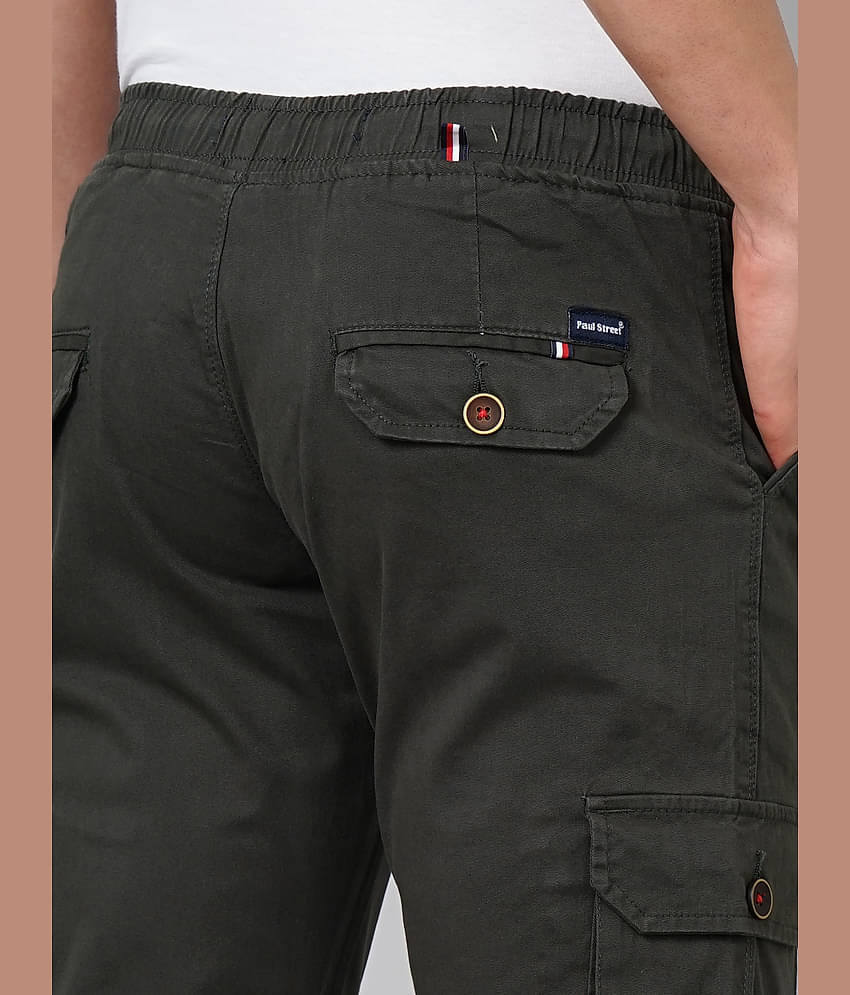 Paul Street - Blue Cotton Slim - Fit Men's Cargos ( Pack of 1 )