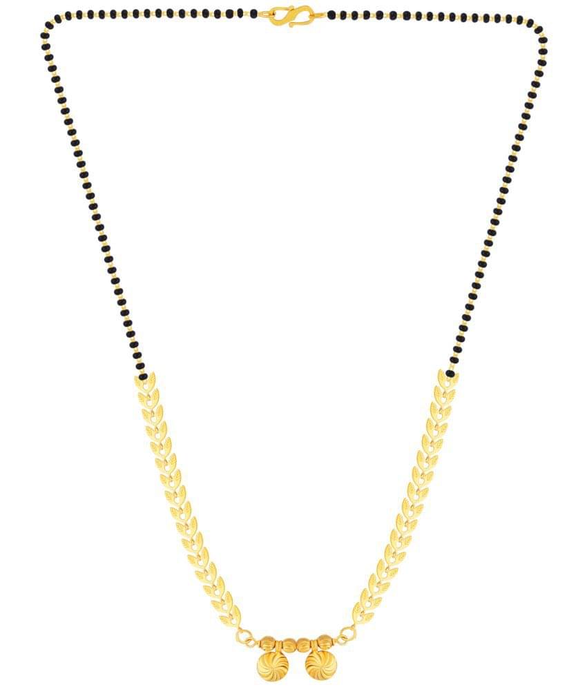 Silver Shine - Golden Mangalsutra ( Pack of 1 ) Silver Shine - Golden Mangalsutra ( Pack of 1 )