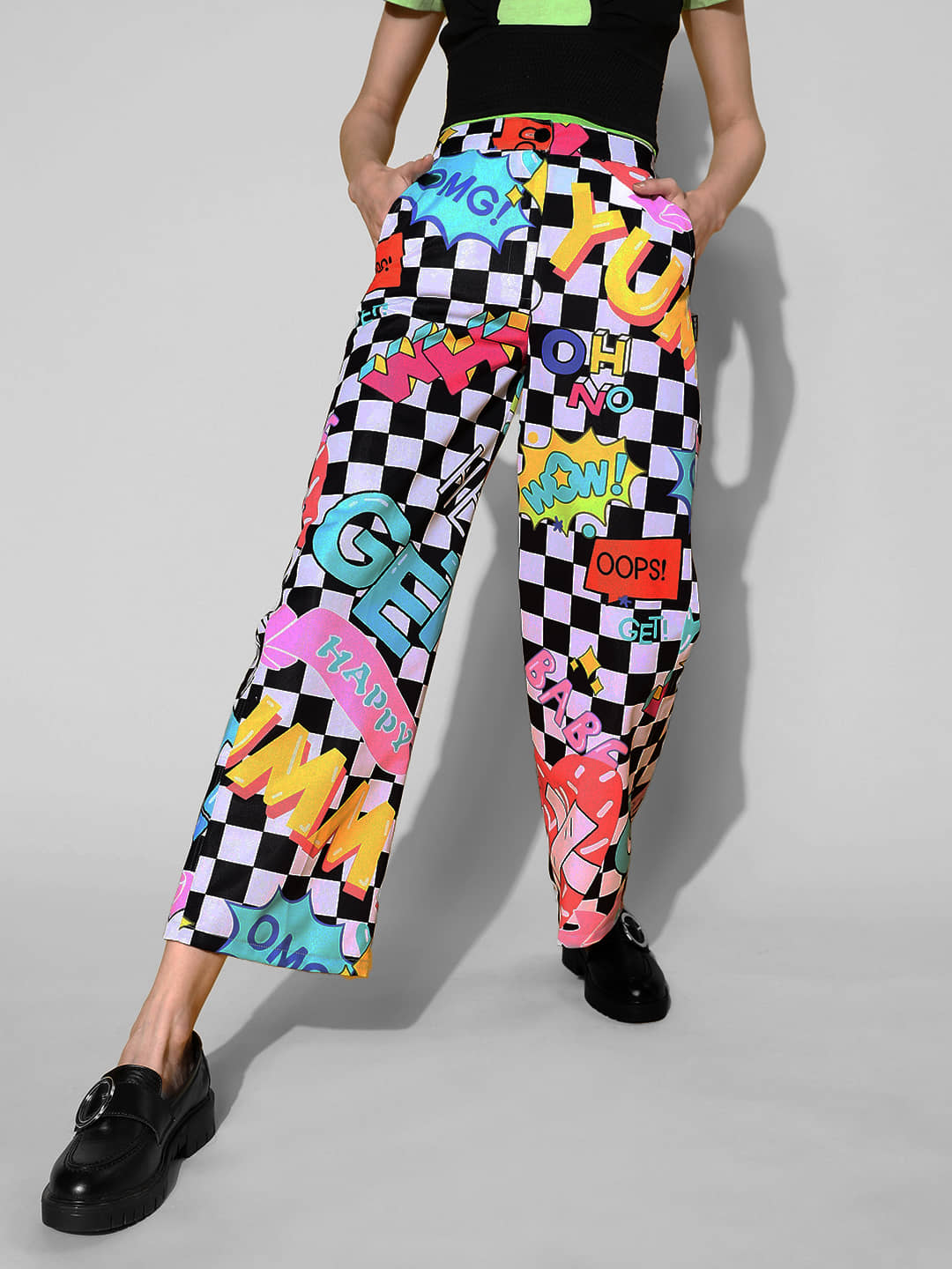 The Dry State - Multicolor Cotton Straight Women's Casual Pants ( Pack of 1 ) - Trousers | Buy online on ZillyBuy
