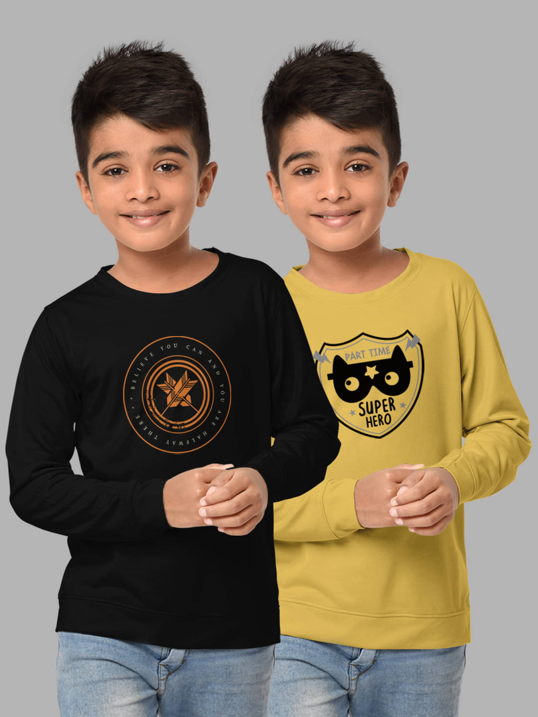     			HELLCAT Pack of 1 Boys Cotton Blend Sweatshirt ( Multicolor1 )