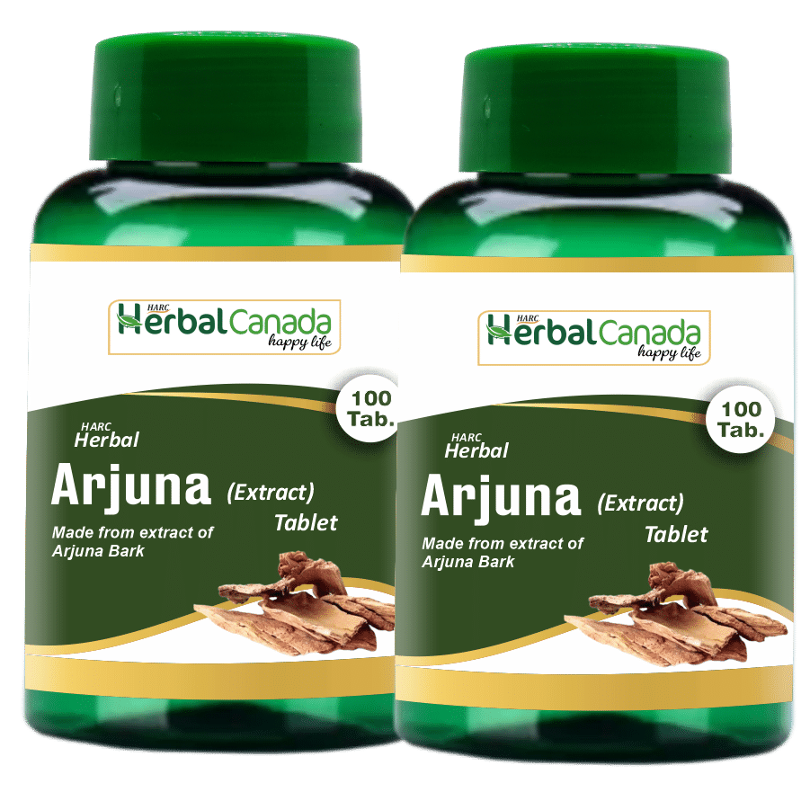 Herbal Canada Arjuna(100Tab) + Arjuna(100Tab) Tablet 200 No.S Pack of 2 Herbal Canada Arjuna(100Tab) + Arjuna(100Tab) Tablet 200 No.S Pack of 2