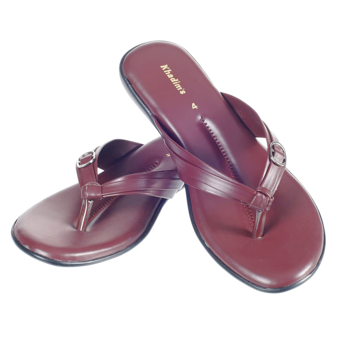 Khadim's - Maroon Women's Flats