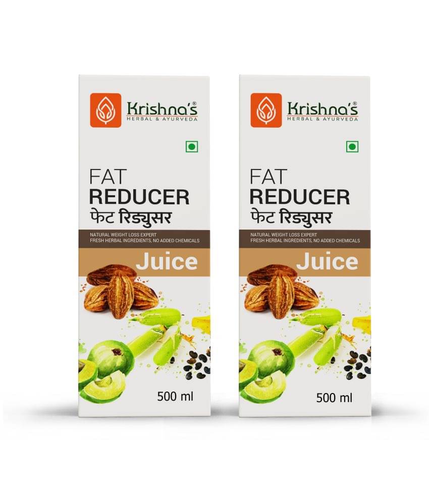     			Krishna's Herbal & Ayurveda Fat Reducer Juice 500ml ( Pack of 2 )