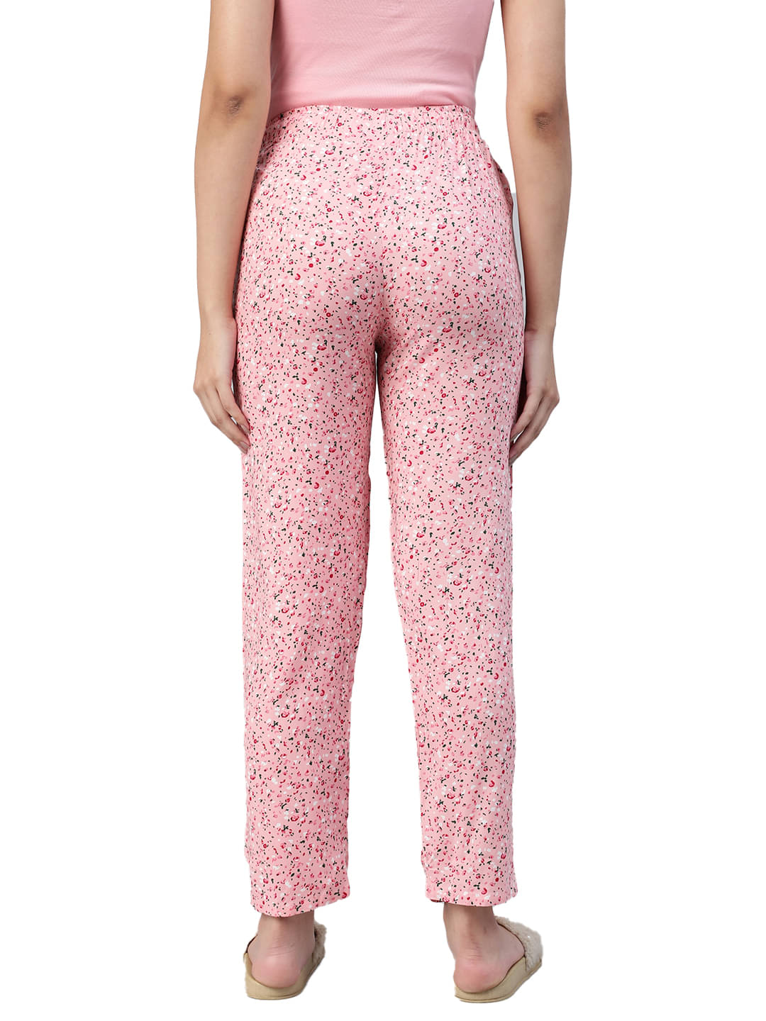     			LYRA Multi Color Cotton Women's Nightwear Pyjama ( Pack of 1 )