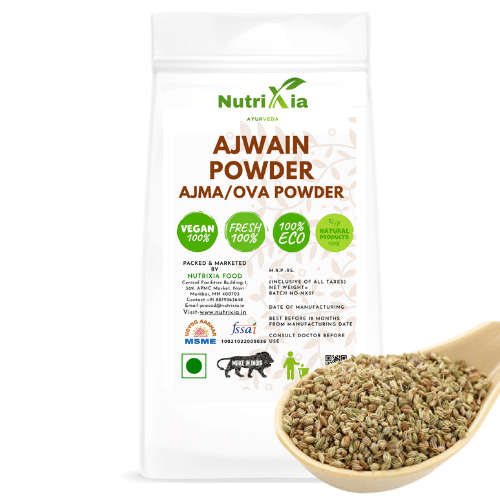 Nutrixia Food Ajwain Powder/Ajma/Ova Powder 100 gm     			Nutrixia Food Ajwain Powder/Ajma/Ova Powder 100 gm