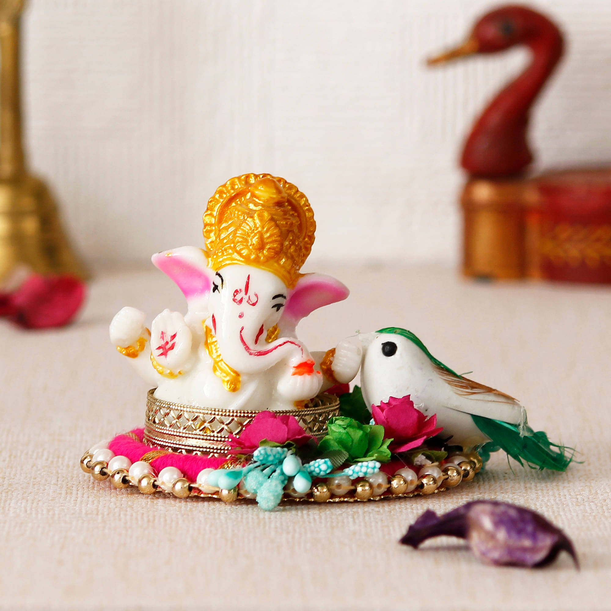 eCraftIndia - Handicraft Showpiece 9 cm     			eCraftIndia - Handicraft Showpiece 9 cm