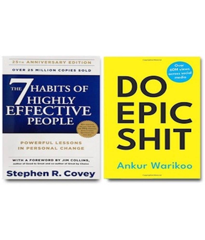 7 Habits of Highly Successful People + Do Epic Shit (2 Books Combo) 7 Habits of Highly Successful People + Do Epic Shit (2 Books Combo)