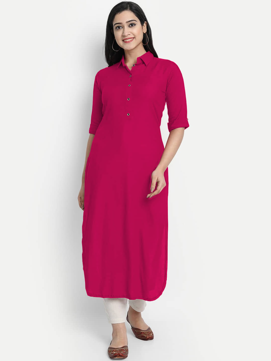 CARTSHOPY - Mint Green Rayon Women's Straight Kurti ( Pack of 1 ) - Kurtis, Tunics | Buy online on ZillyBuy