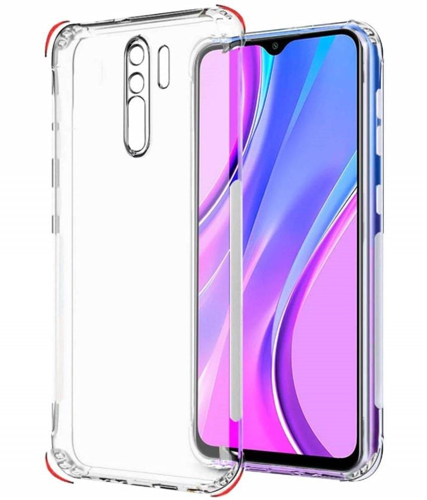 Case Vault Covers - Transparent Silicon Silicon Soft cases Compatible For Xiaomi Redmi 9 Prime ( Pack of 1 ) Case Vault Covers - Transparent Silicon Silicon Soft cases Compatible For Xiaomi Redmi 9 Prime ( Pack of 1 )