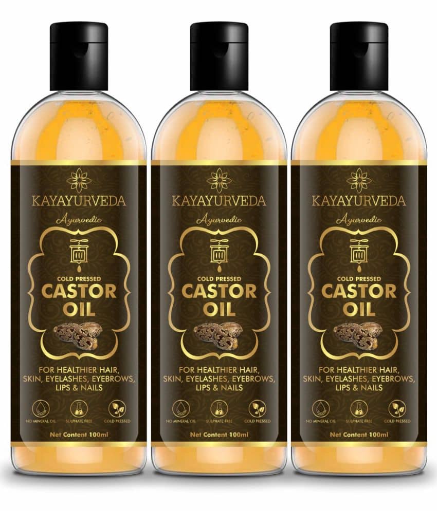 KAYAYURVEDA - Anti Hair Fall Castor Oil 300 ml ( Pack of 3 )