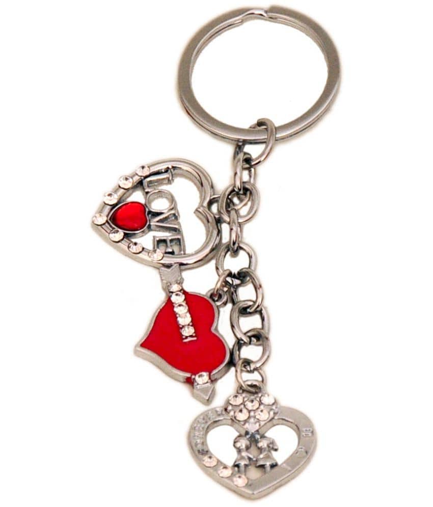La Belleza - Red Men's Decorative Keychain ( Pack of 1 ) - Jewellery Sets | Buy online on ZillyBuy
