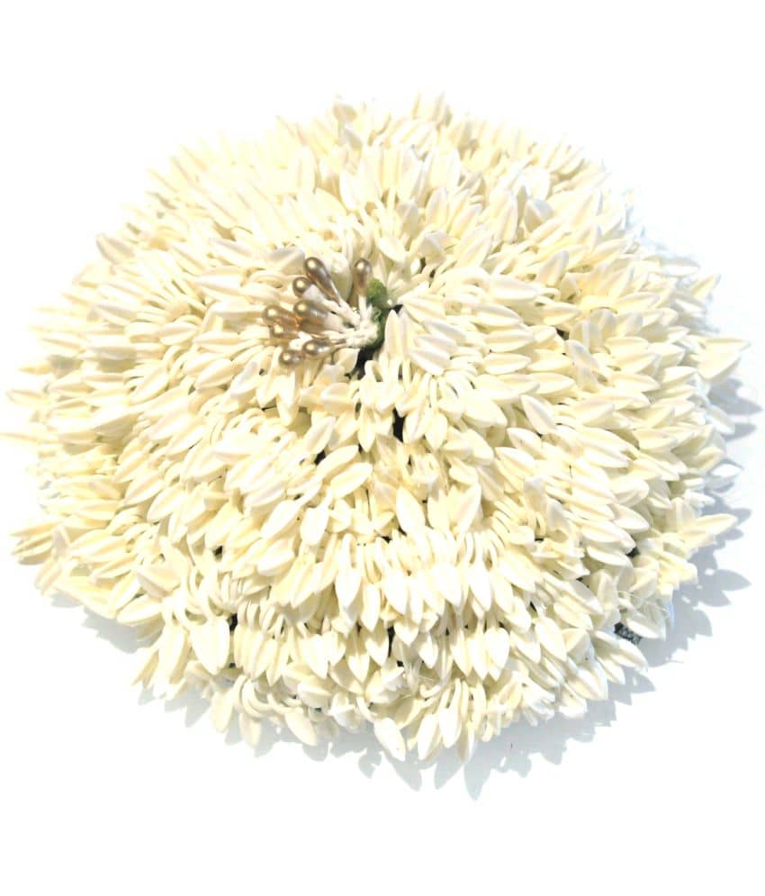 La Belleza - White Women's Hair Bun ( Pack of 1 ) - Jewellery Sets | Buy online on ZillyBuy