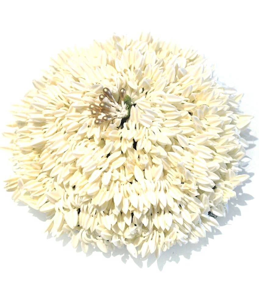 La Belleza - White Women's Hair Bun ( Pack of 1 ) - Jewellery Sets | Buy online on ZillyBuy