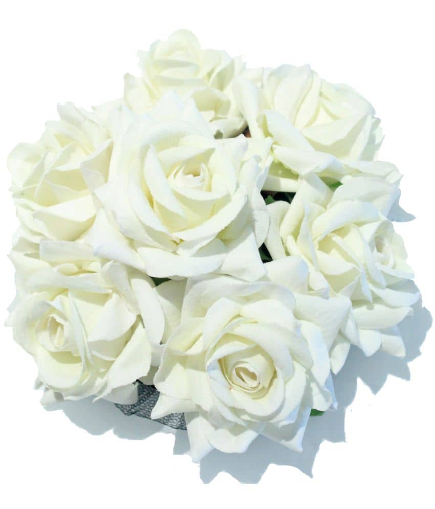 La Belleza - White Women's Bun Clip ( Pack of 1 ) - Jewellery Sets | Buy online on ZillyBuy