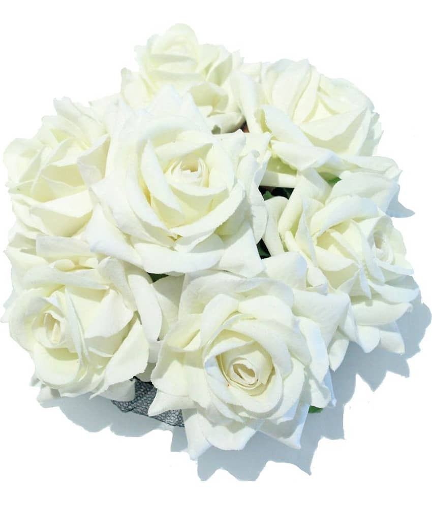 La Belleza - White Women's Bun Clip ( Pack of 1 ) - Jewellery Sets | Buy online on ZillyBuy