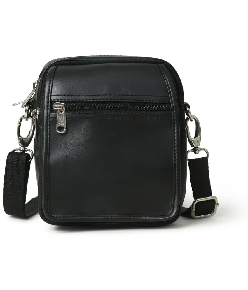 MATRICE - Black Solid Messenger Bag - Handbags | Buy online on ZillyBuy