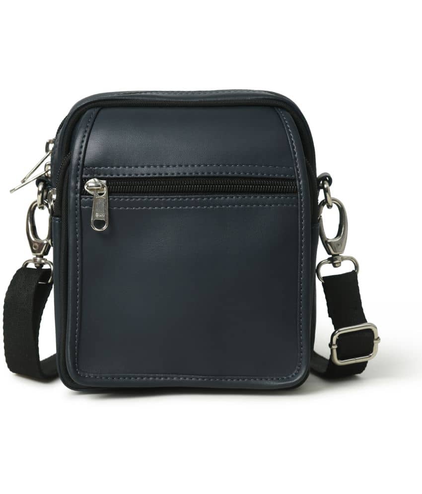 MATRICE - Blue Solid Messenger Bag - Handbags | Buy online on ZillyBuy