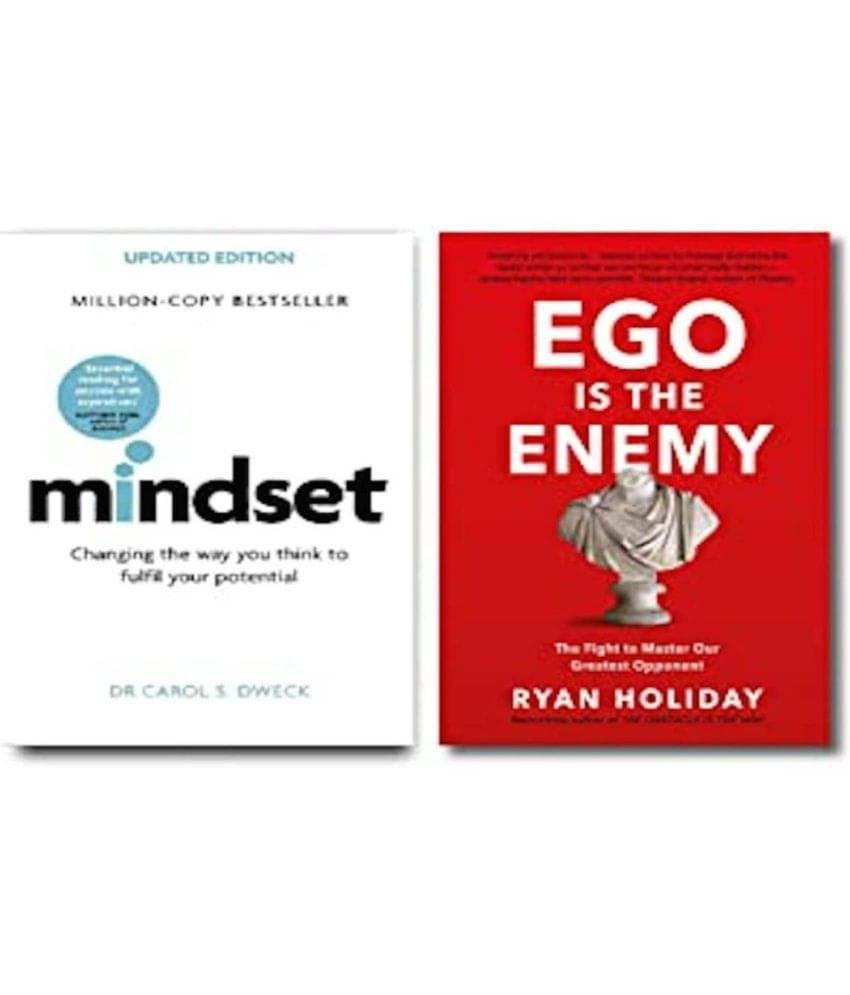 Mindset + Ego is the Enemy ( 2 Books Combo Mindset + Ego is the Enemy ( 2 Books Combo