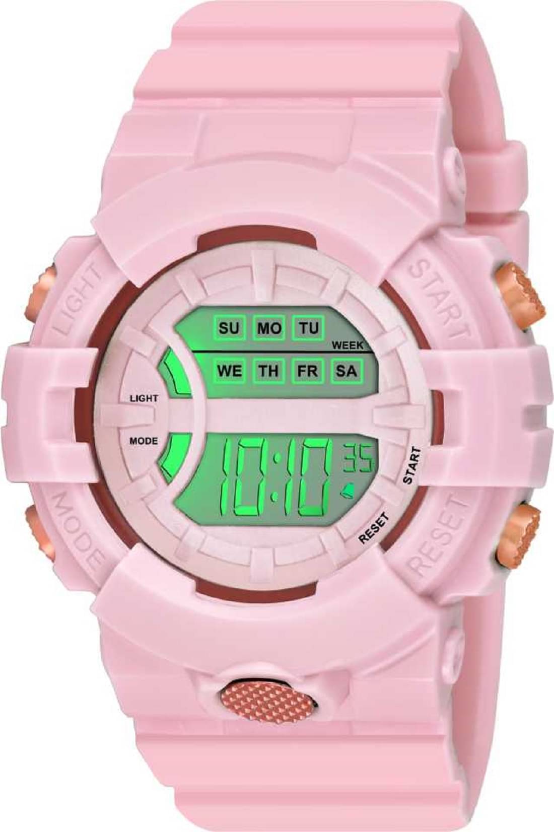 Renaissance Traders - Pink Dial Digital Boys Watch ( Pack of 1 )     			Renaissance Traders - Pink Dial Digital Boys Watch ( Pack of 1 )