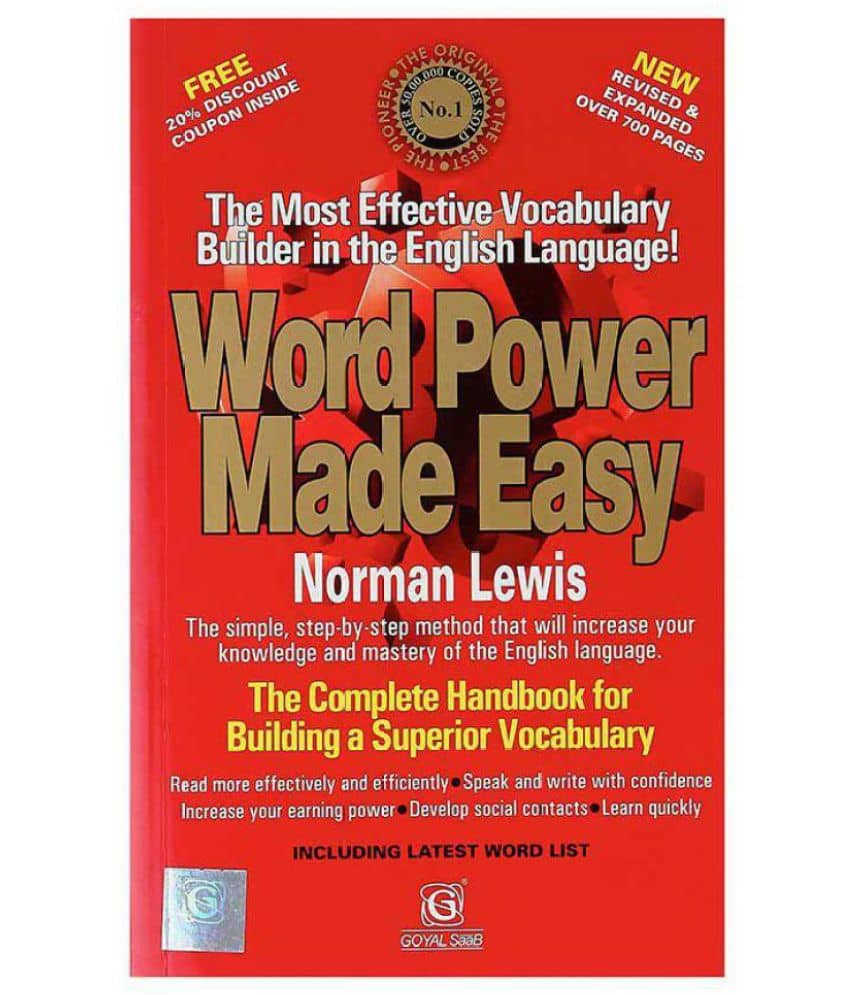 WORD POWER MADE EASY Norman Lewis (GOYAL SAAB) - Stationery | Buy online on ZillyBuy