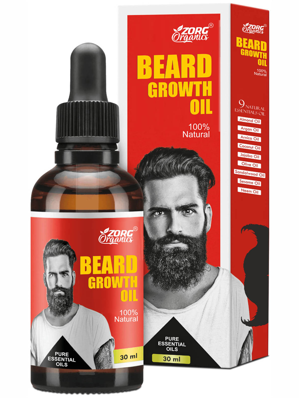 Zorg Organics - 30mL Promotes Beard Growth Beard Oil ( Pack of 1 ) Zorg Organics - 30mL Promotes Beard Growth Beard Oil ( Pack of 1 )