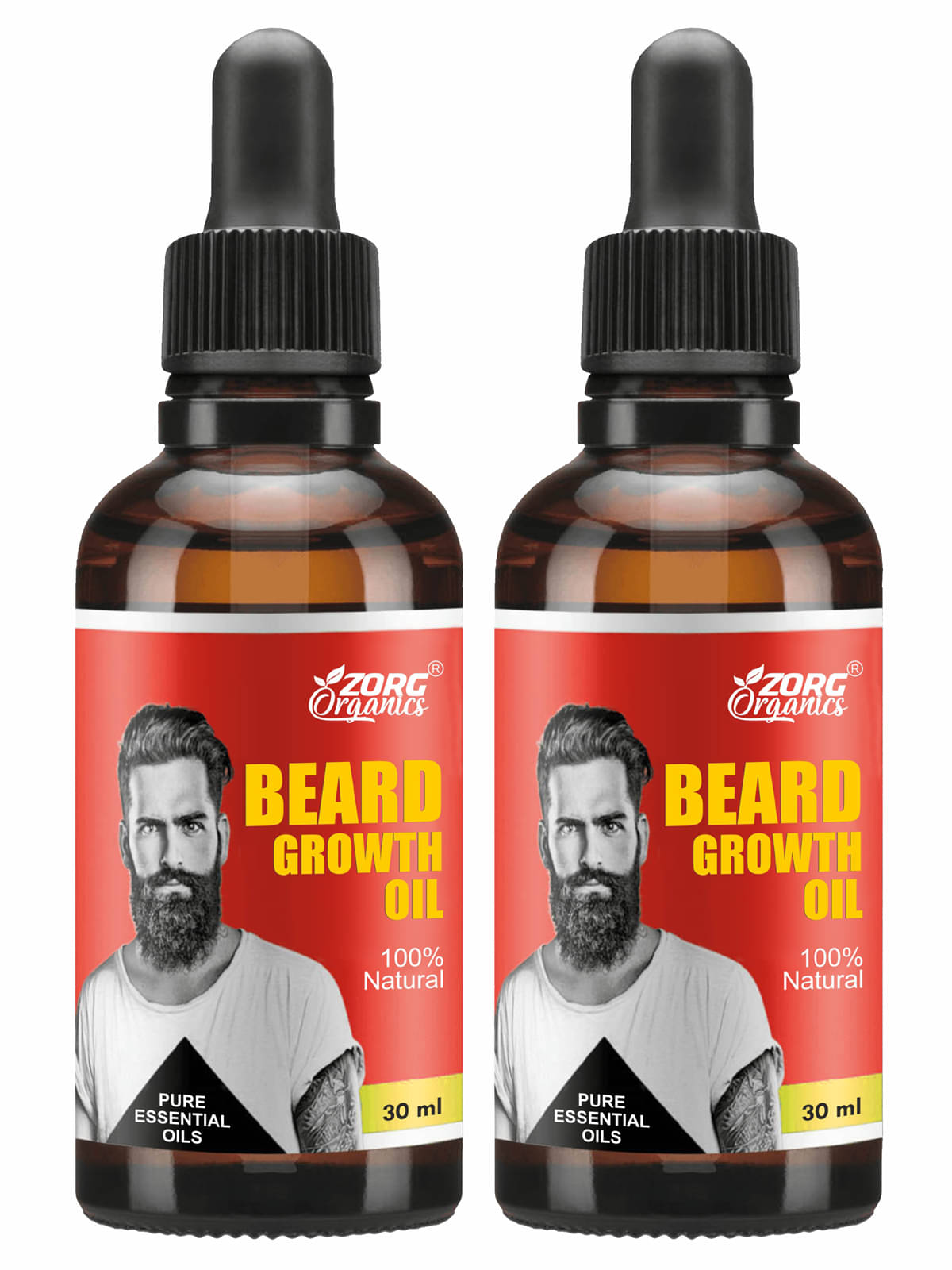 Zorg Organics - 60mL Promotes Beard Growth Beard Oil ( Pack of 2 ) Zorg Organics - 60mL Promotes Beard Growth Beard Oil ( Pack of 2 )