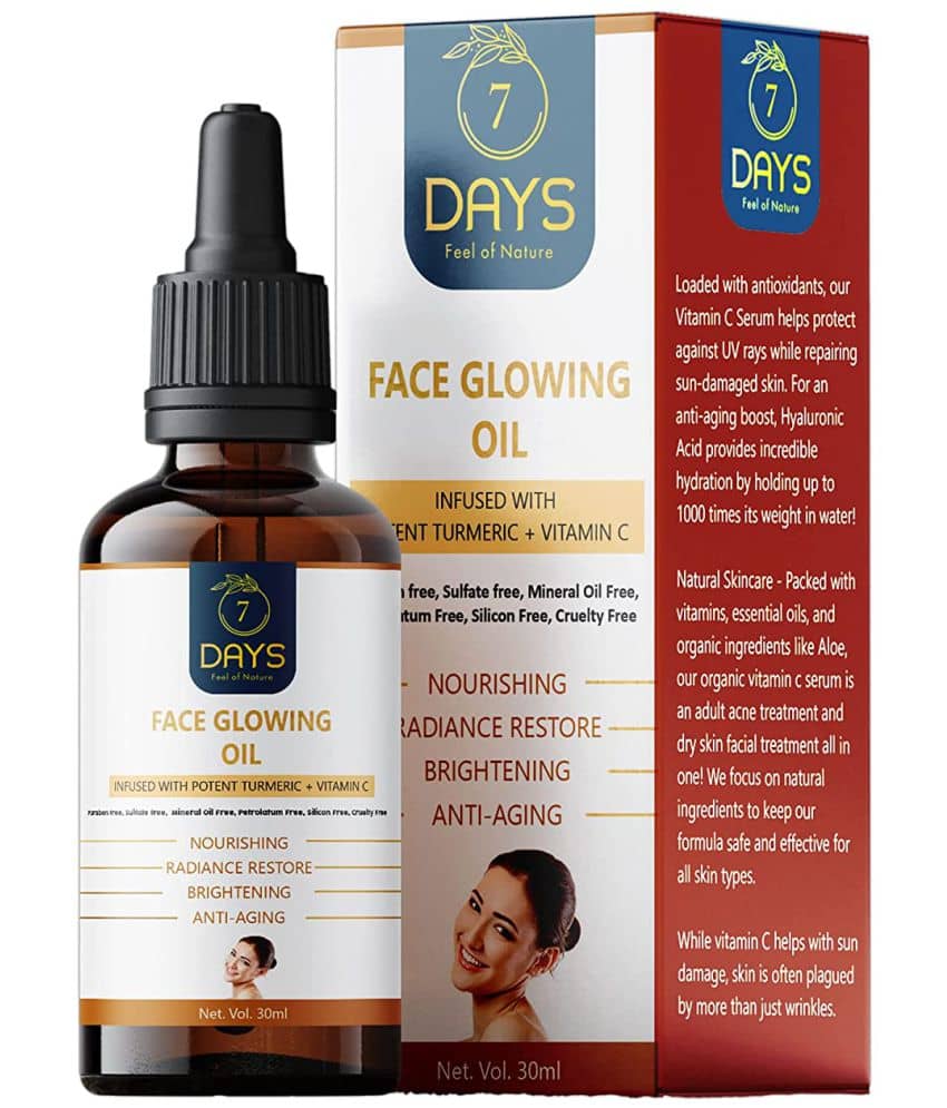 7 days - Fairness Face Oil For All Skin Type ( Pack of 1 )