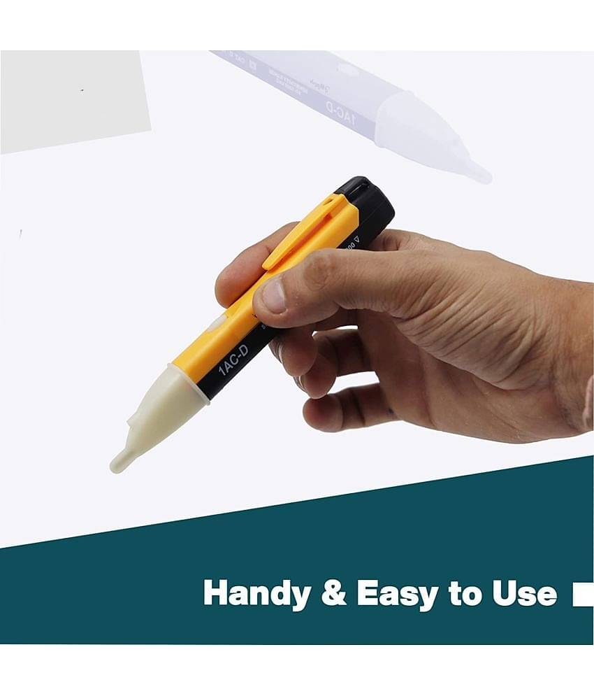 Aldeco High Non Contact Voltage Tester Pen with Flashlight & Sound Analog Voltage Tester.