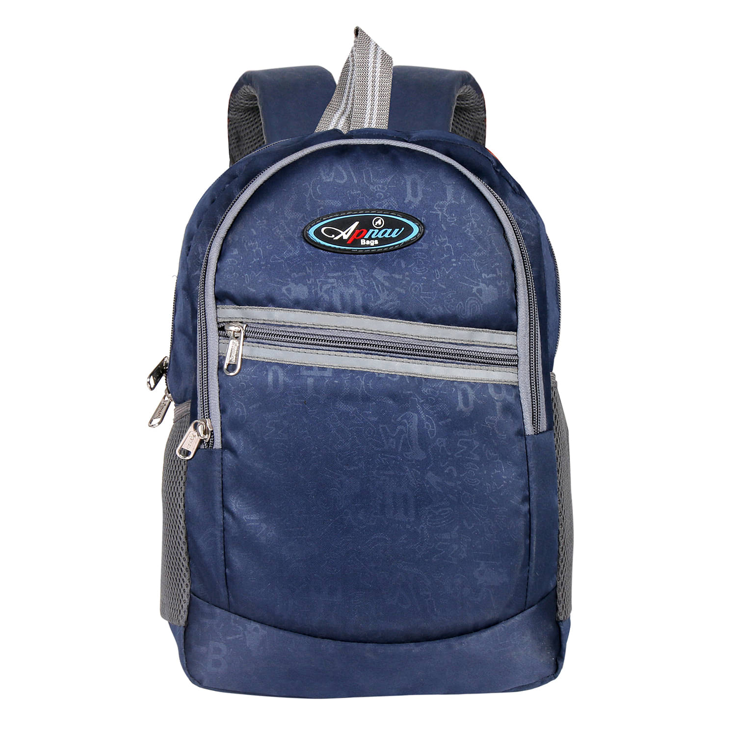 Apnav - Navy Blue Polyester Backpack For Kids Apnav - Navy Blue Polyester Backpack For Kids