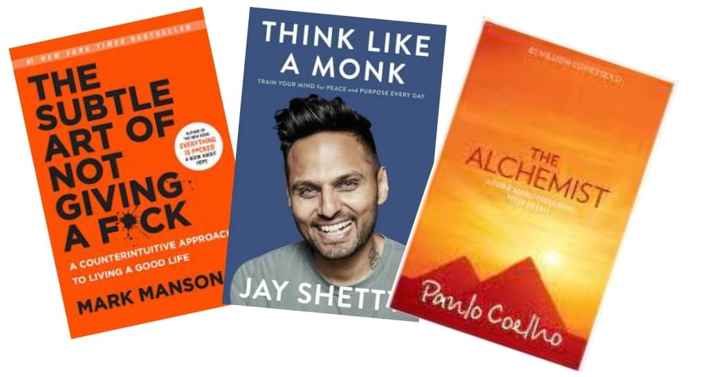 Best Selling 3 Combo Books (The Subtle Art + The Alchemist + Think Like A Monk)) Best Selling 3 Combo Books (The Subtle Art + The Alchemist + Think Like A Monk))