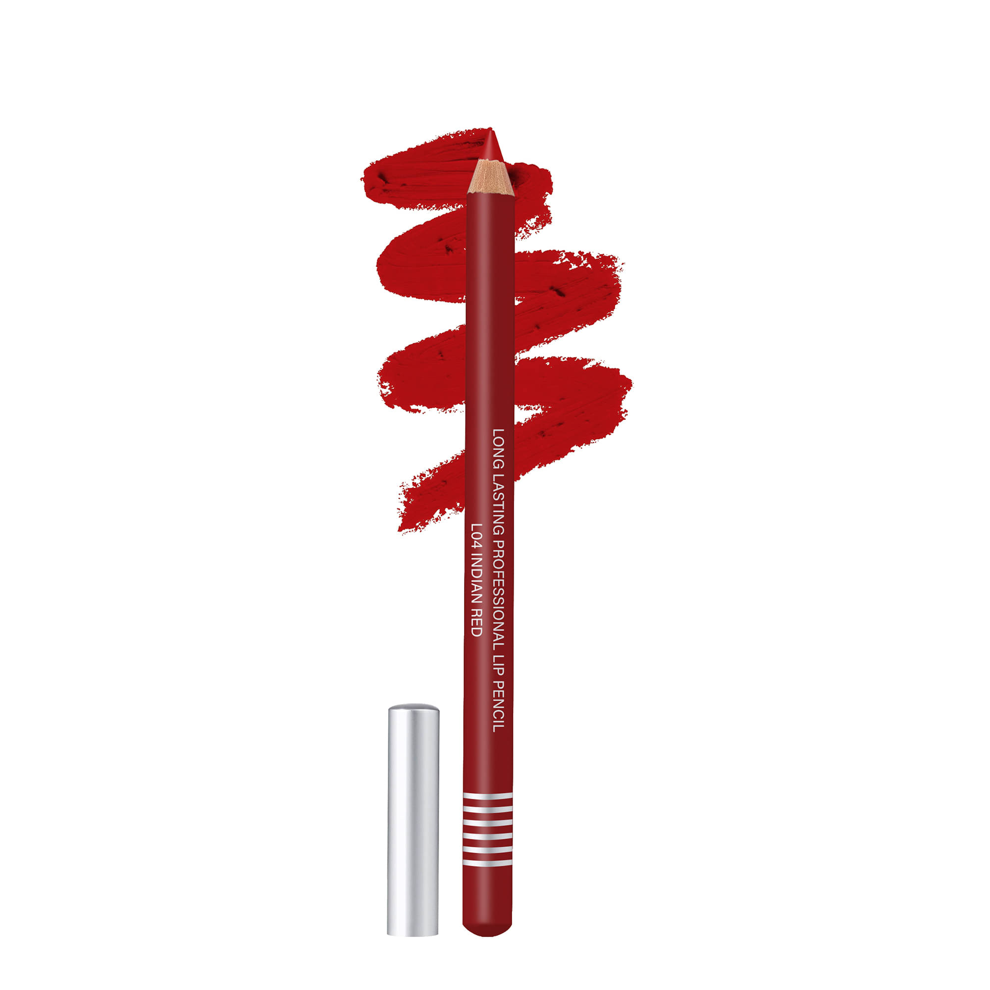     			Colors Queen Lip Liner Pencil Non Transfer Lip Liner for Professional Makeup Indian Red (Shade -L04)