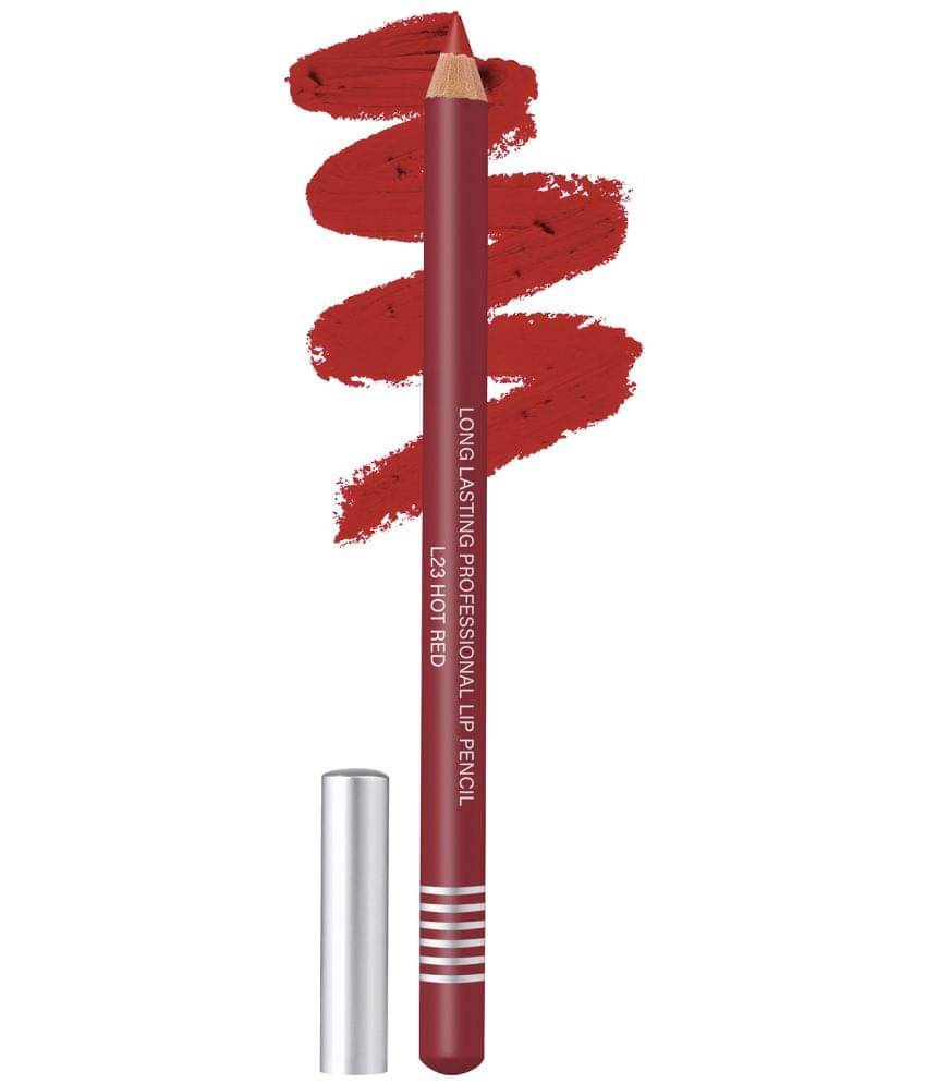     			Colors Queen Lip Liner Pencil Non Transfer for Professional Makeup Hot Red
