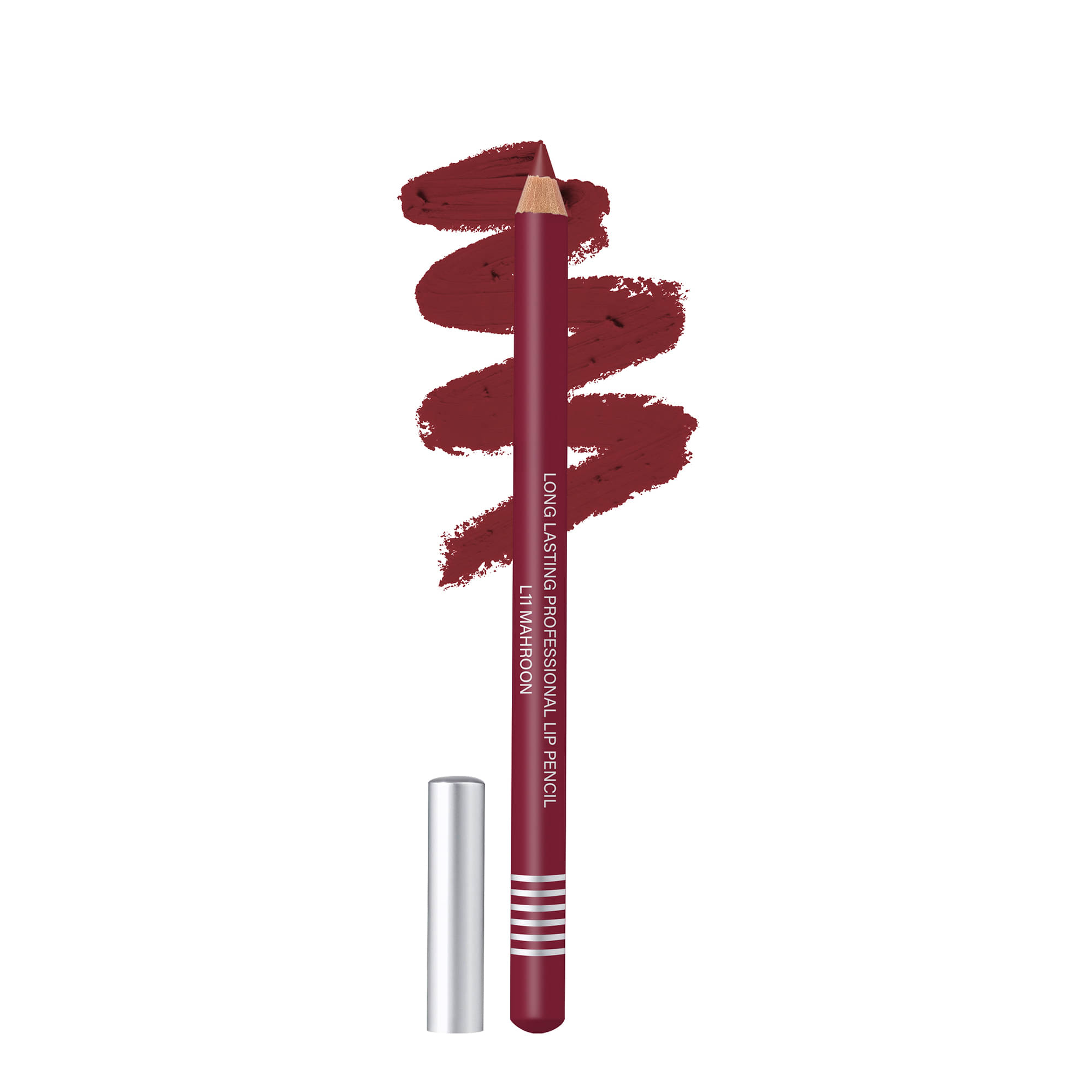     			Colors Queen Long Lasting Professional Lip Pencil 2g, Maroon (Shade -L11)