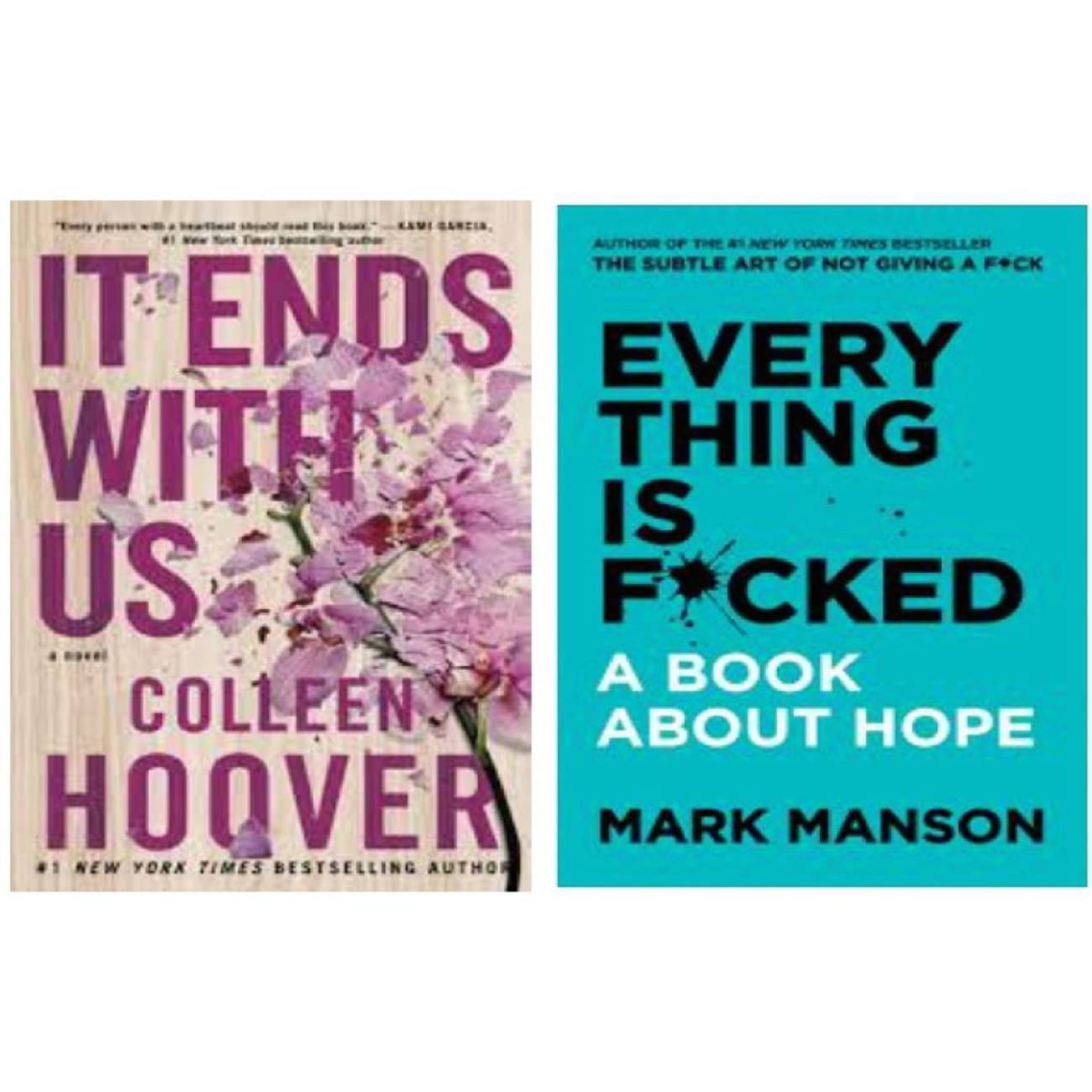 ( Combo of 2 books It ends with us + Everything is F*cked ( Combo of 2 books It ends with us + Everything is F*cked