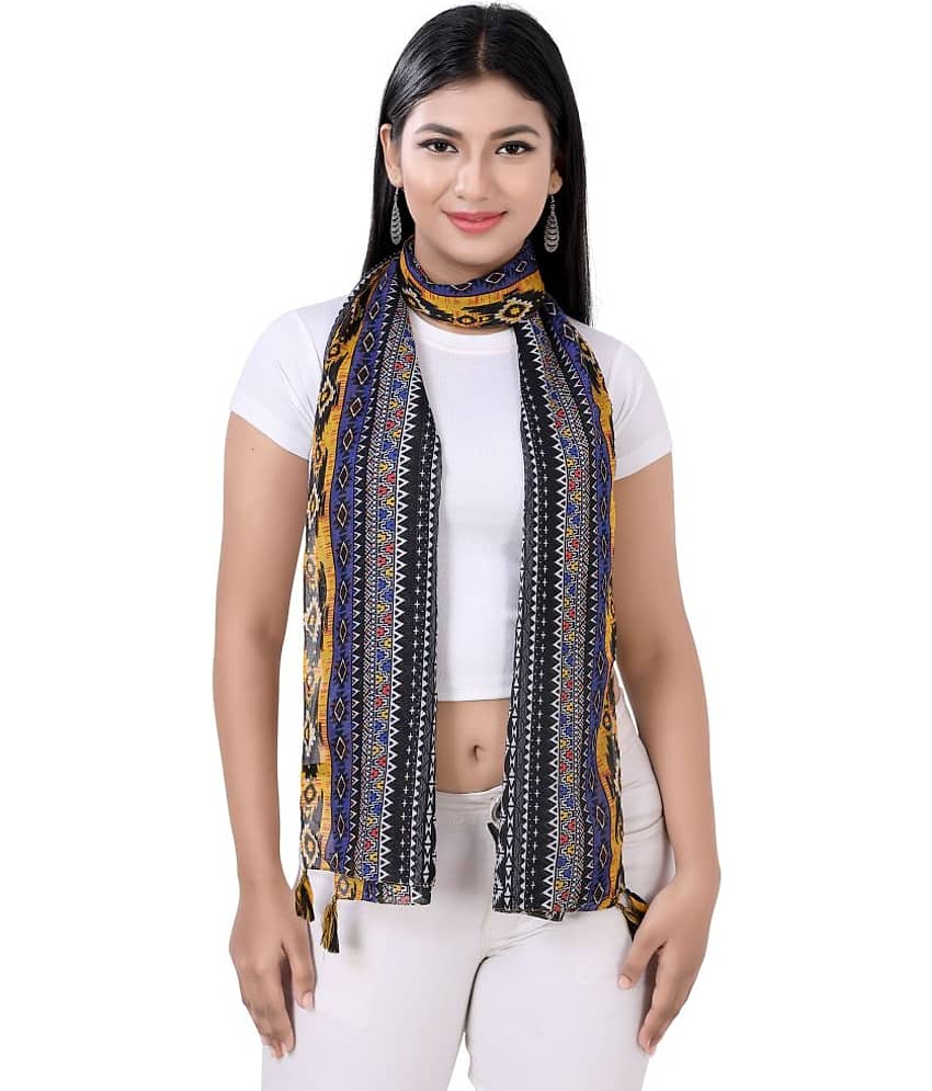 JVNINE - Multicolor Polyester Women's Stole ( Pack of 1 ) - Dupattas & Shawls | Buy online on ZillyBuy