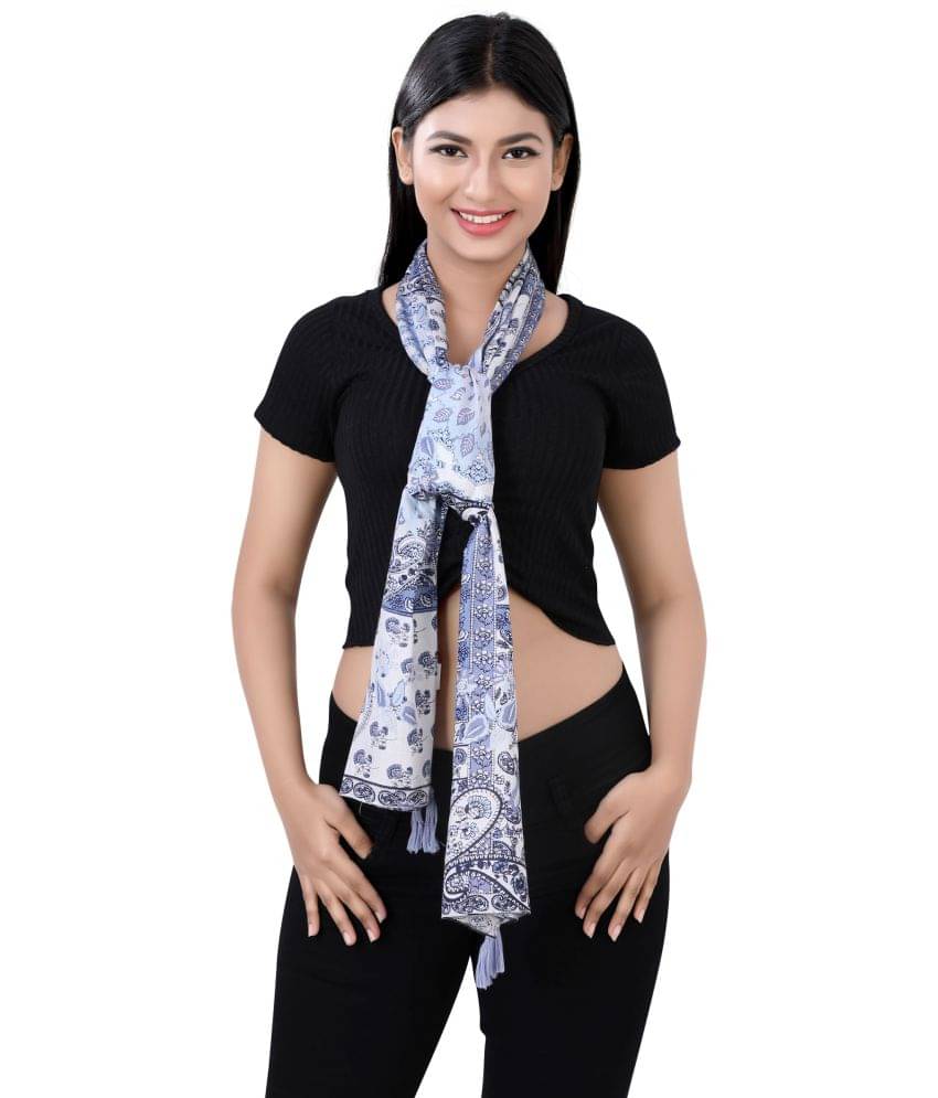     			JVNINE - Multicolor Viscose Women's Scarf ( Pack of 1 )