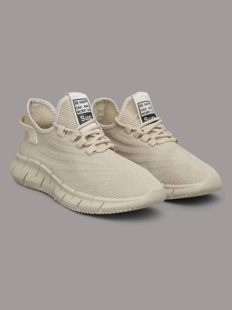     			RapidBox - Beige Men's Sneakers