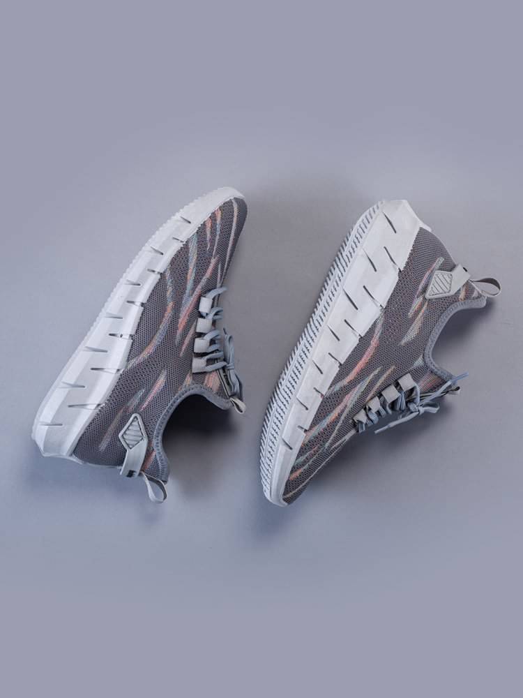     			RapidBox - Grey Men's Sneakers