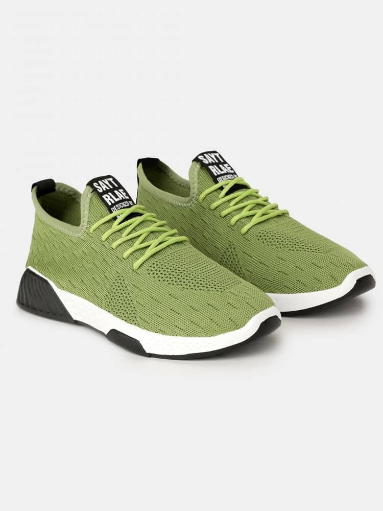     			RapidBox - Olive Men's Sneakers