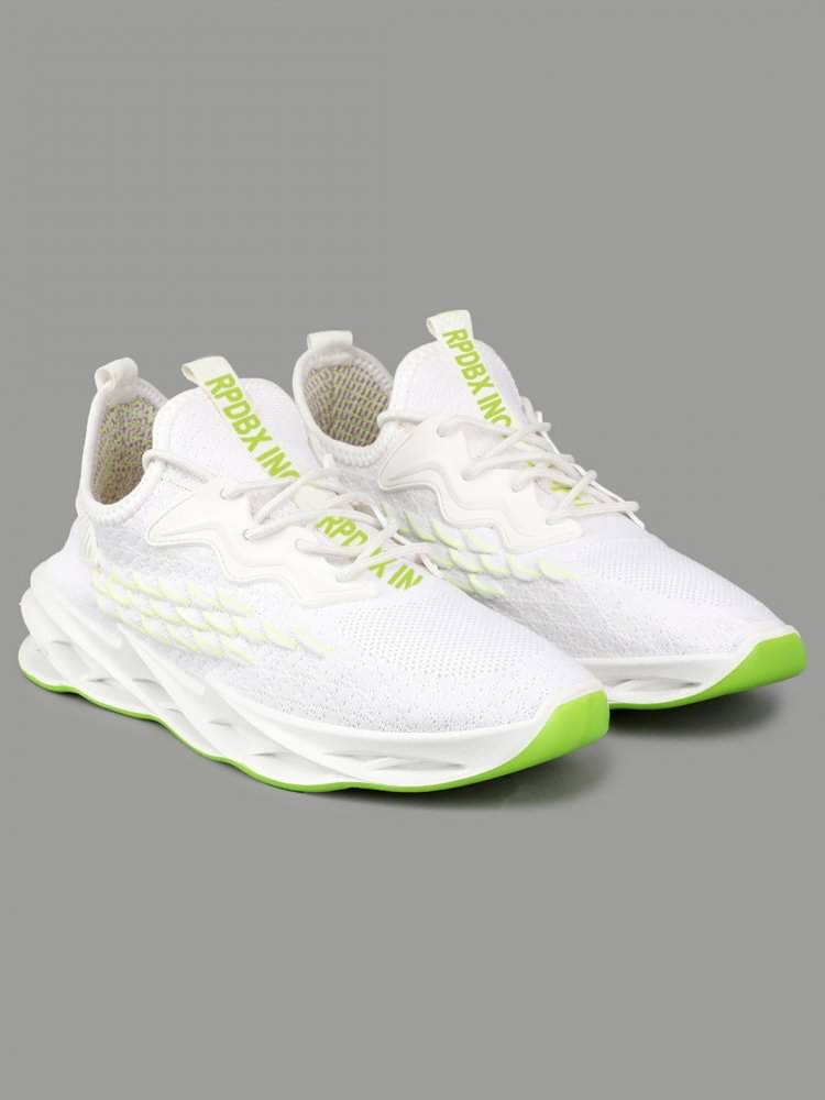     			RapidBox - White Men's Sneakers