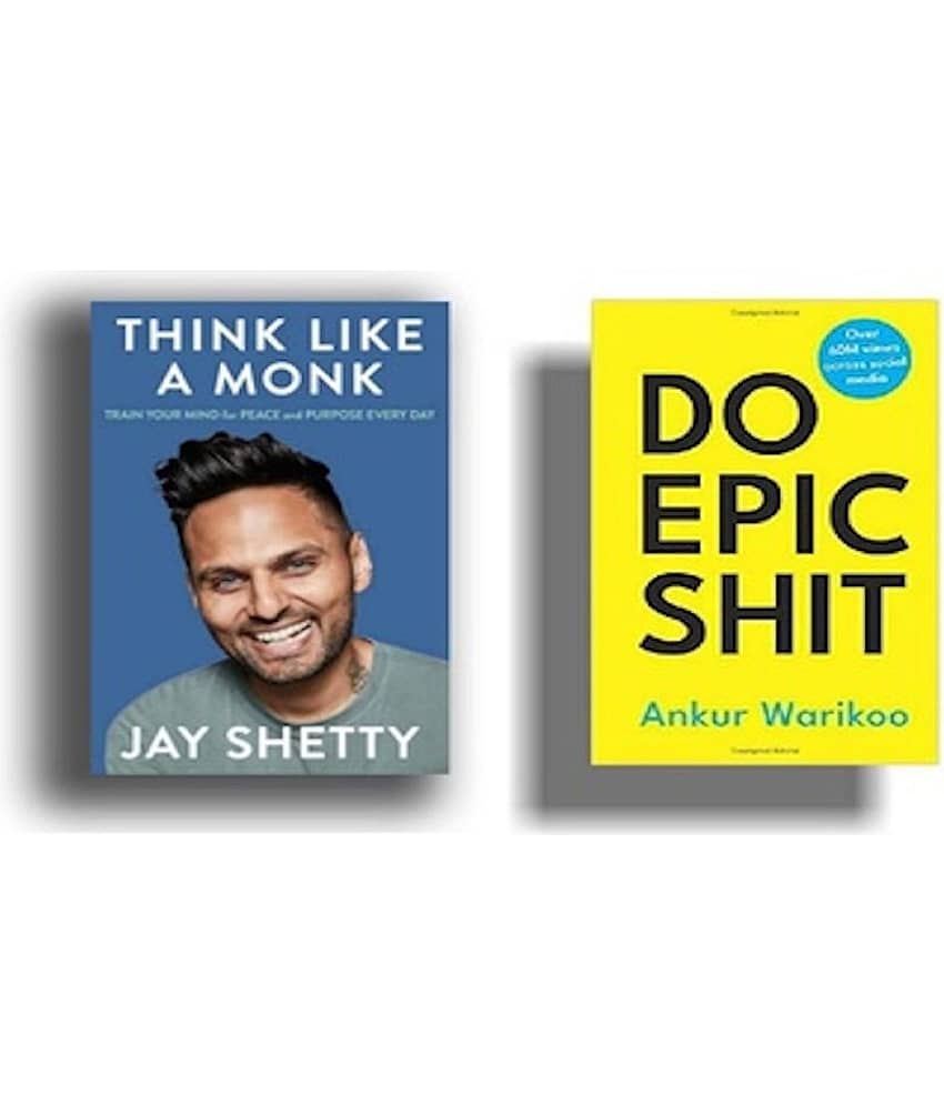 combo (set of 2) Think Like a Monk and Do Epic Shit - Stationery | Buy online on ZillyBuy