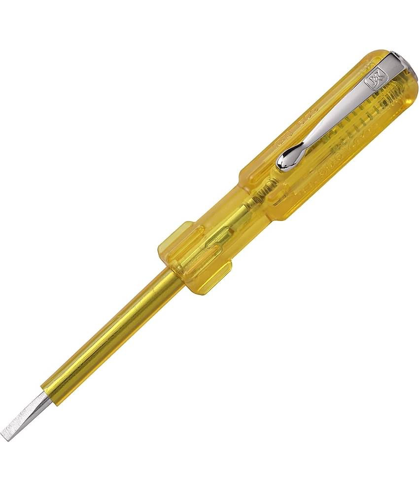 Aldeco Hand Tool Kit- Tester With Neon Bulb with Voltage Tester Pocket Pen (Voltage Alert) . Combination of Tools For Domestic & Industrial Purpose.